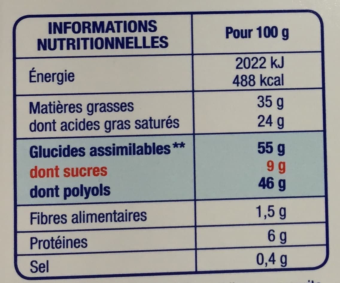 Karéléa Chocolat Blanc Coco packshot