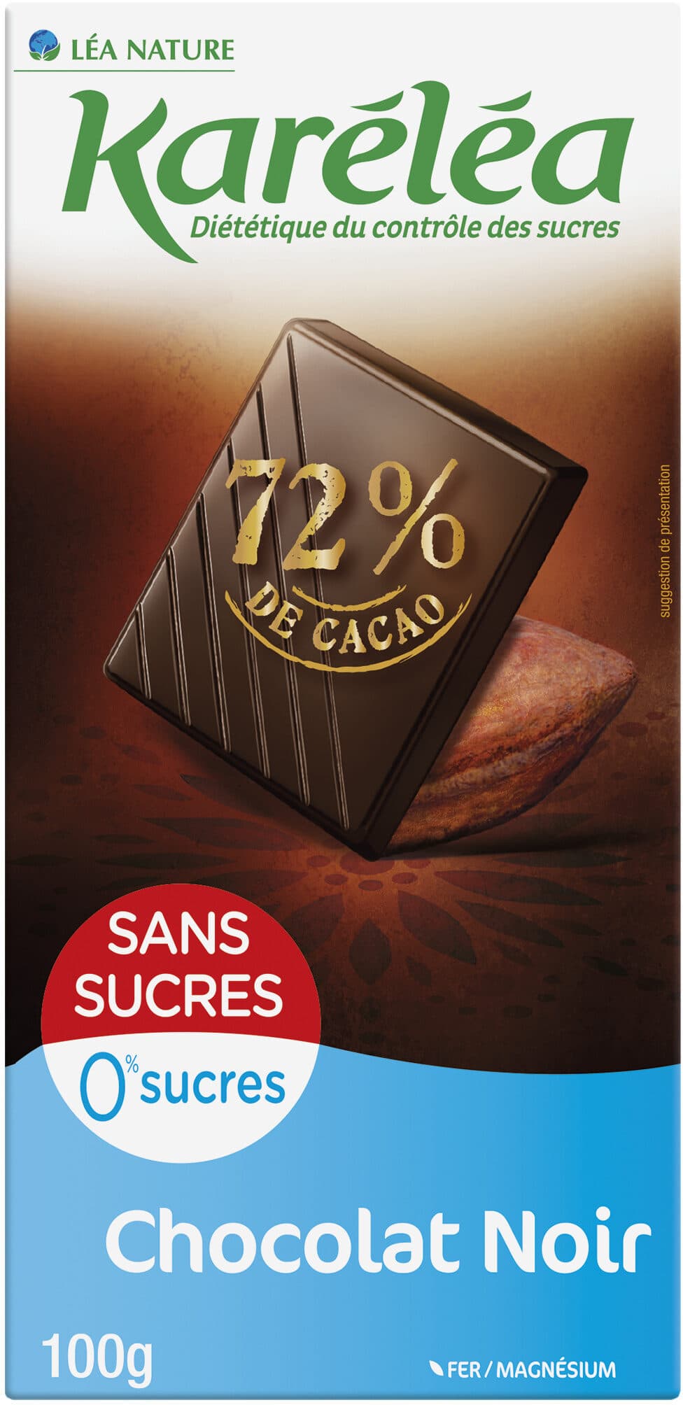 Karéléa Karéléa chocolat noir packshot