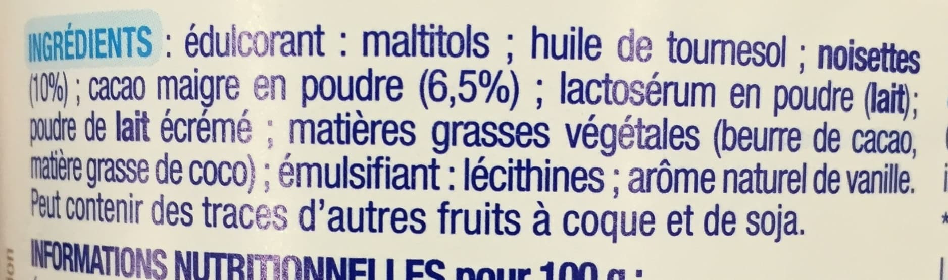 Karéléa Pâte à tartiner noisettes grillées packshot