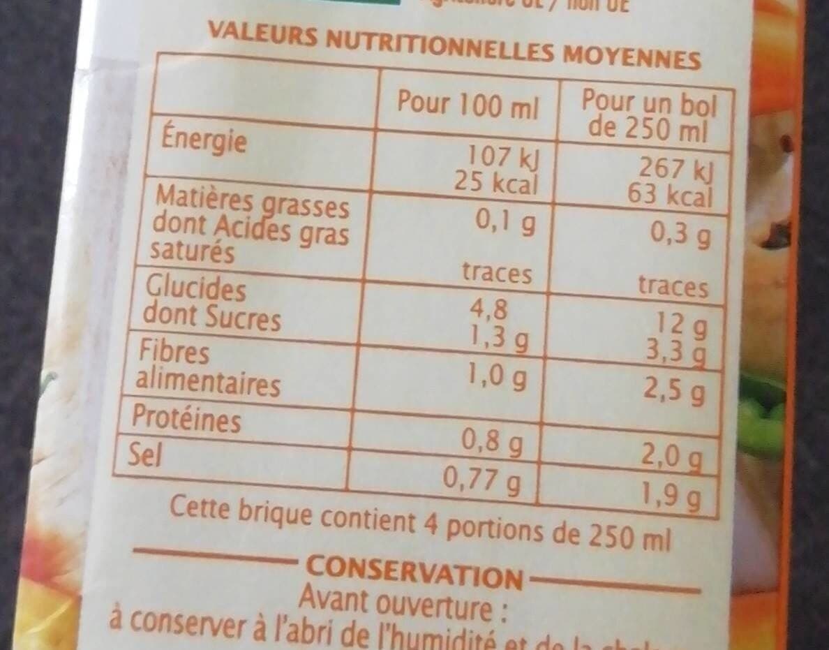 Jardin bio' Jardin bio soupe veloutée packshot