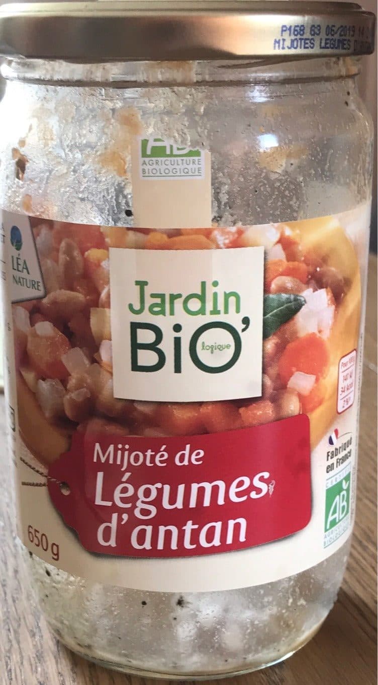 Jardin Bio Mijoté de légumes d'antan packshot