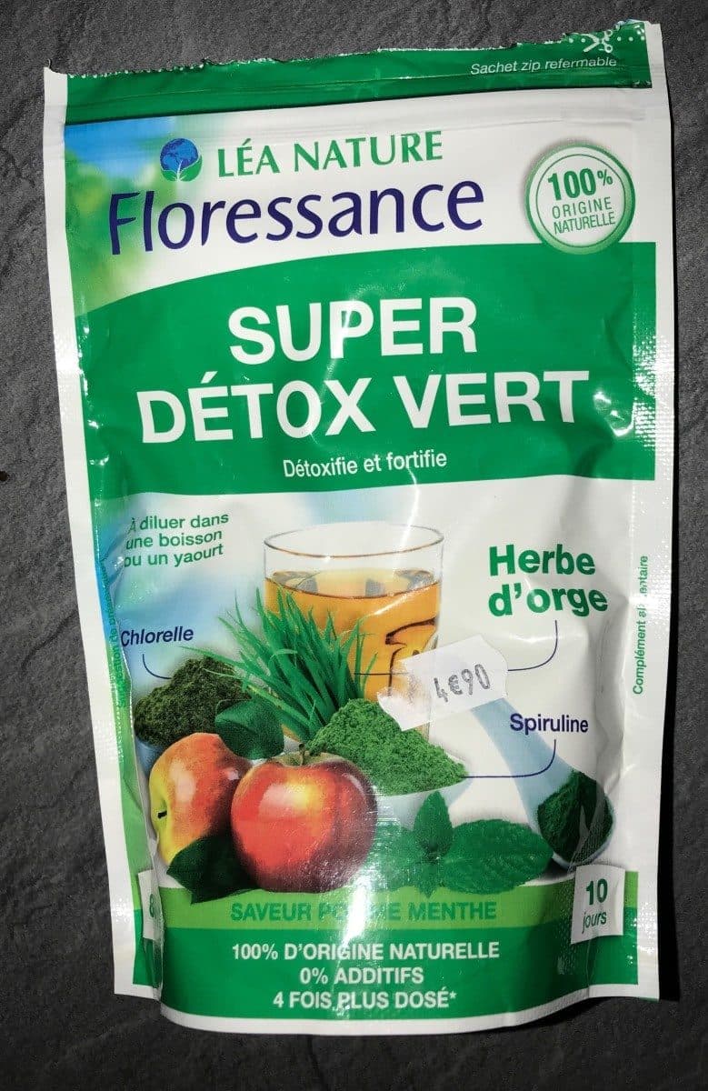Floressance SUPER DETOX VERT packshot