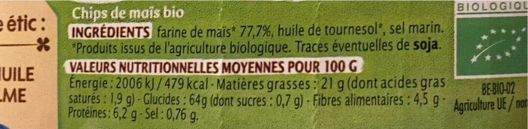 Jardin Bio Tortillas nature packshot