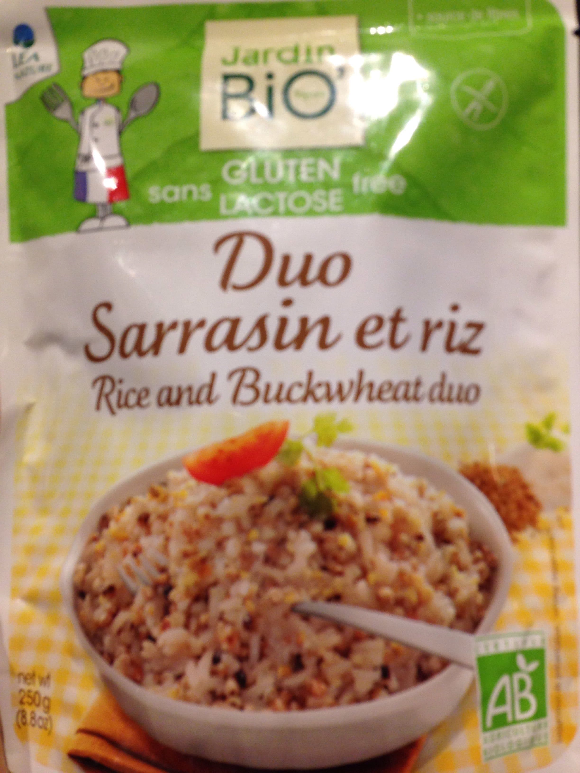 Jardin Bio Duo sarrasin et riz bio packshot