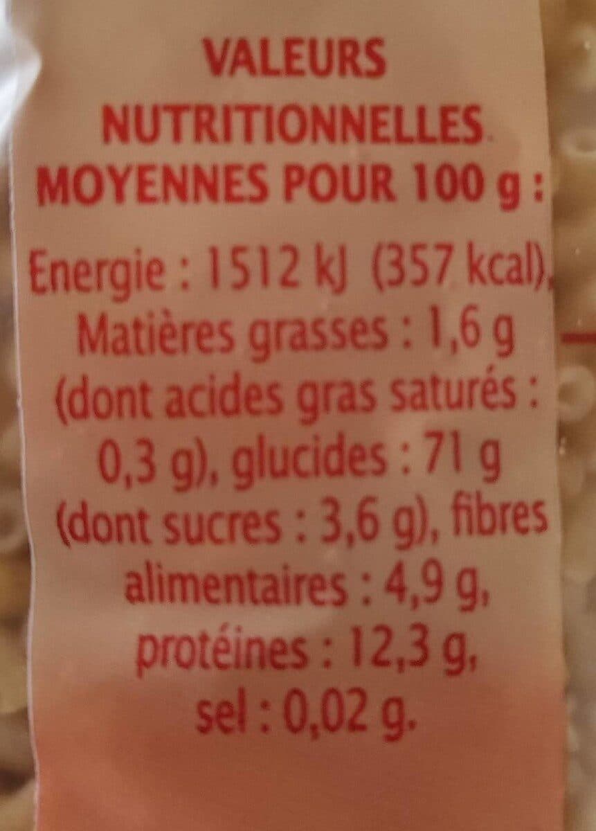 Jardin bio Coquillettes semi-complètes packshot