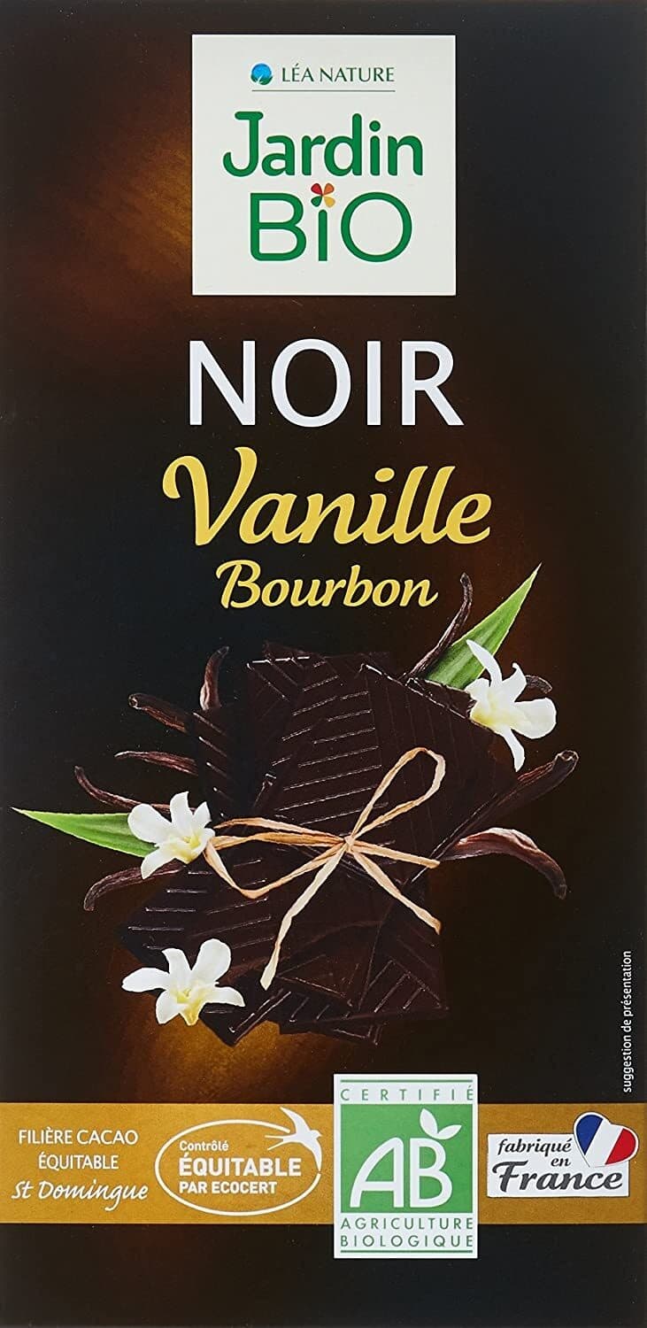 Jardin Bio Noir gourmand Vanille Bourbon packshot