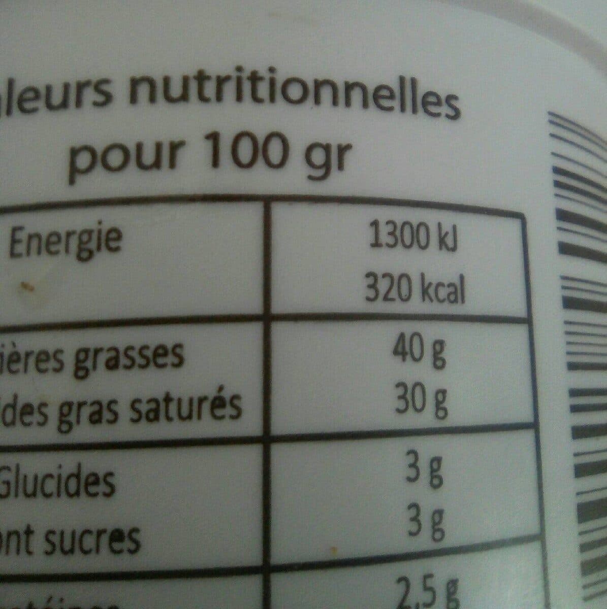 Open Food Facts Creme crue packshot