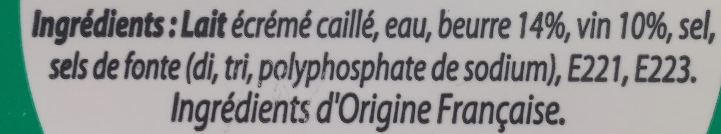 Fruitières de vallon de Sancey Cancoillotte savagnin packshot