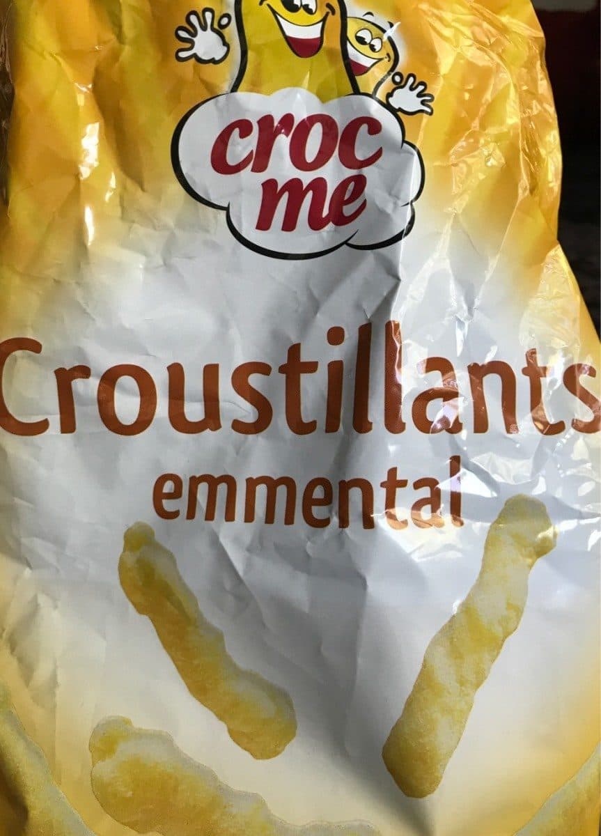 Croc Me Croustillants emmental packshot
