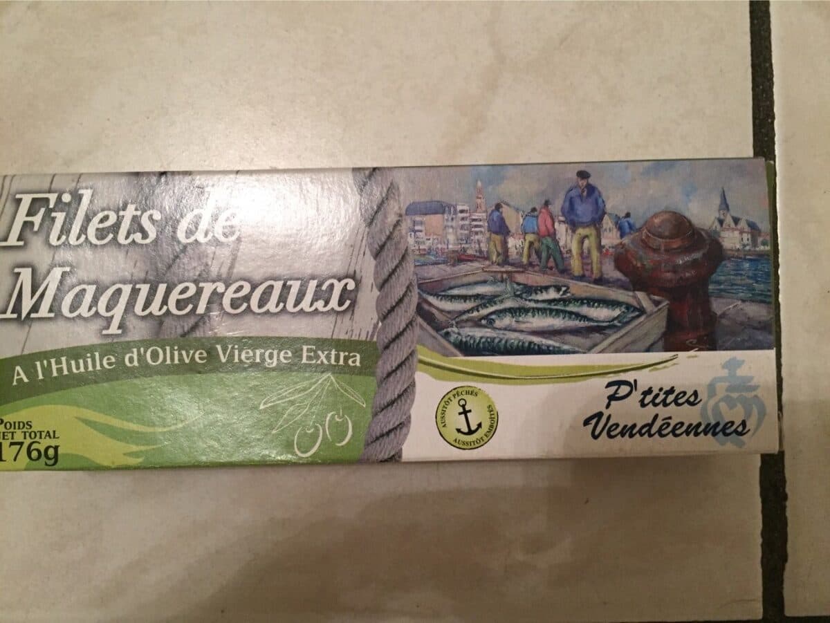 Open Food Facts Filets de Maquereaux packshot