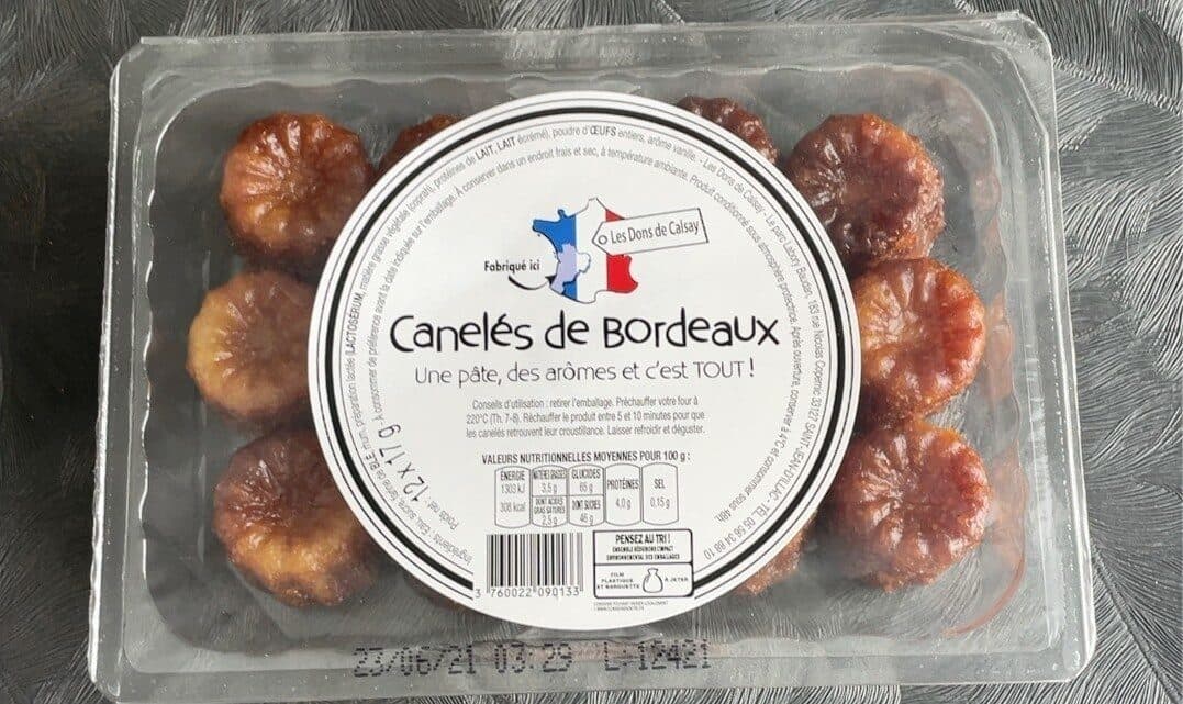 Les Dons De Calsay Canelés de bordeaux packshot
