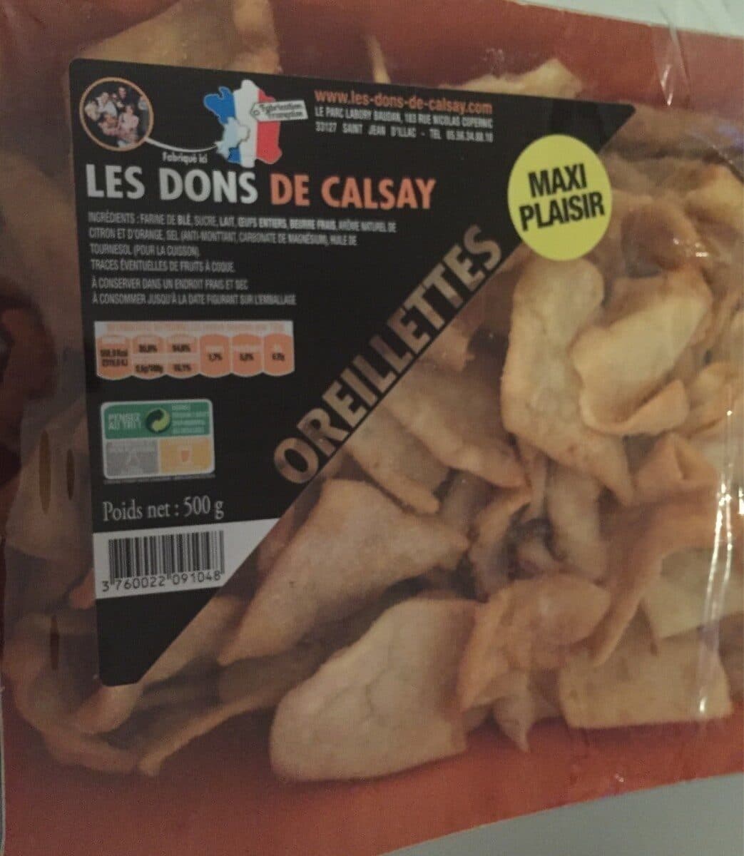 Les Dons de Calsay Oreillettes packshot
