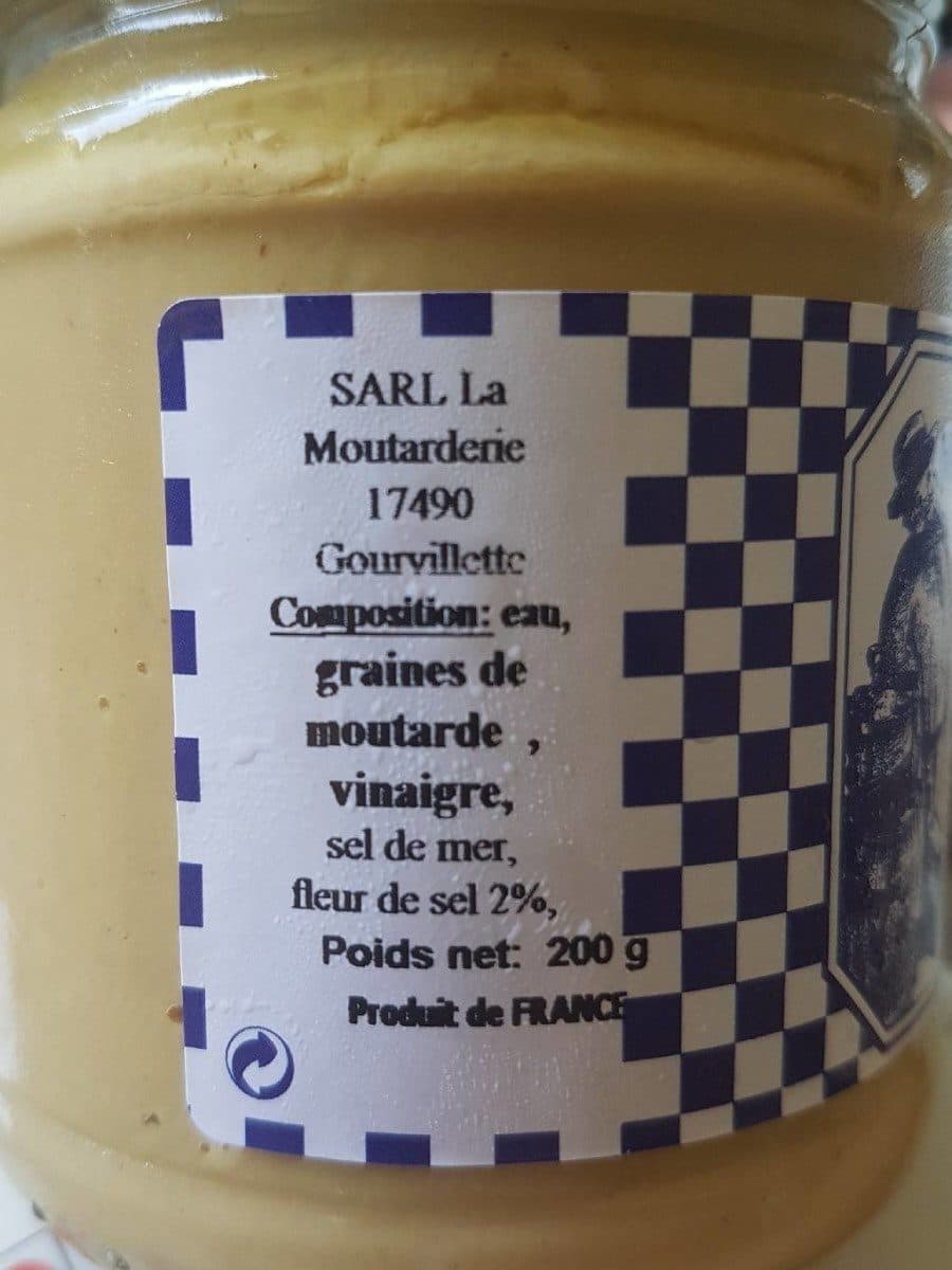 Open Food Facts Moutarde Moutarderie du Moulin Fine et forte packshot