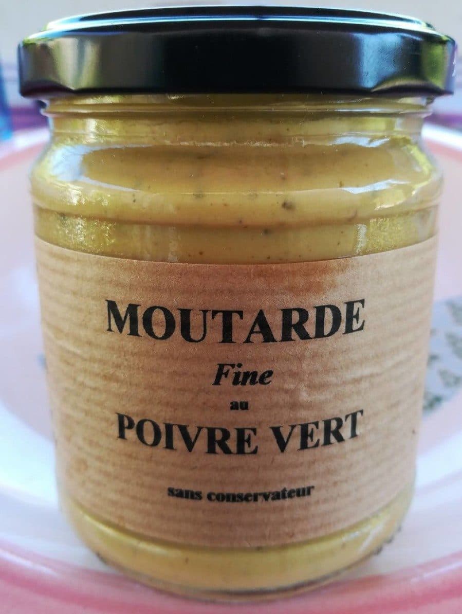 Open Food Facts Moutarde fine au poivre vert packshot