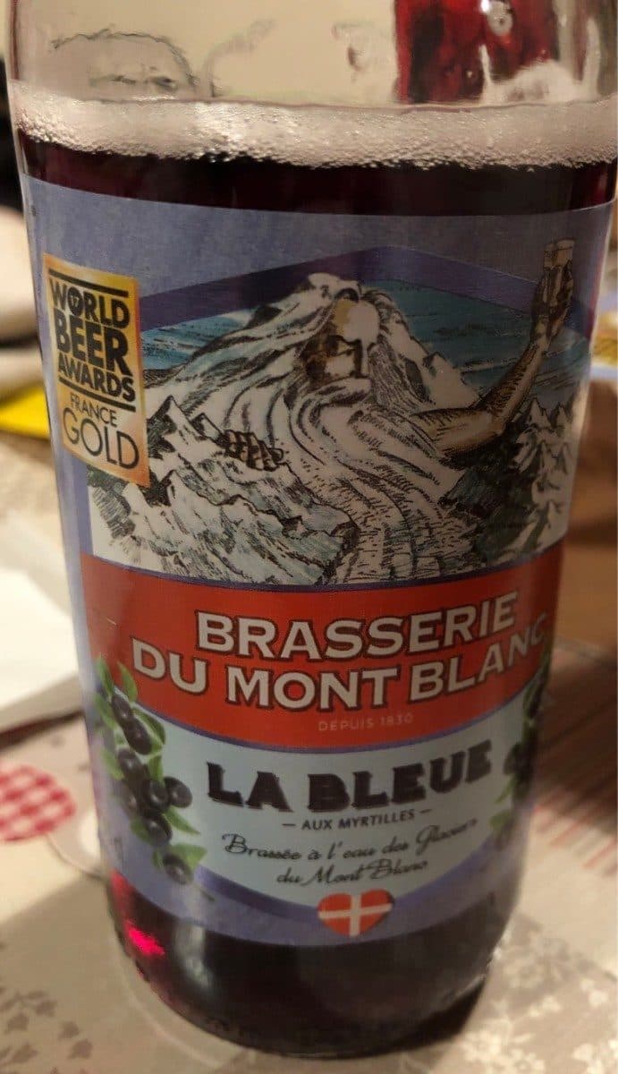 Brasserie du Mont-Blanc La Bleue packshot