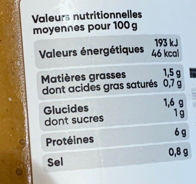 La Cancalaise Soupe de poisson LA CANCALAISE packshot