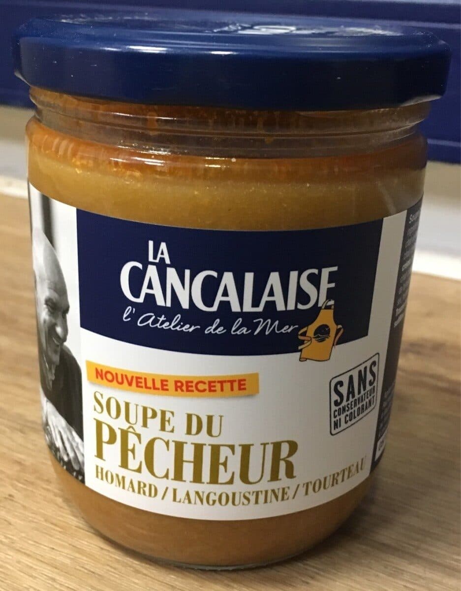 La Cancalaise Soupe du pêcheur homard/langoustine/tourteau packshot