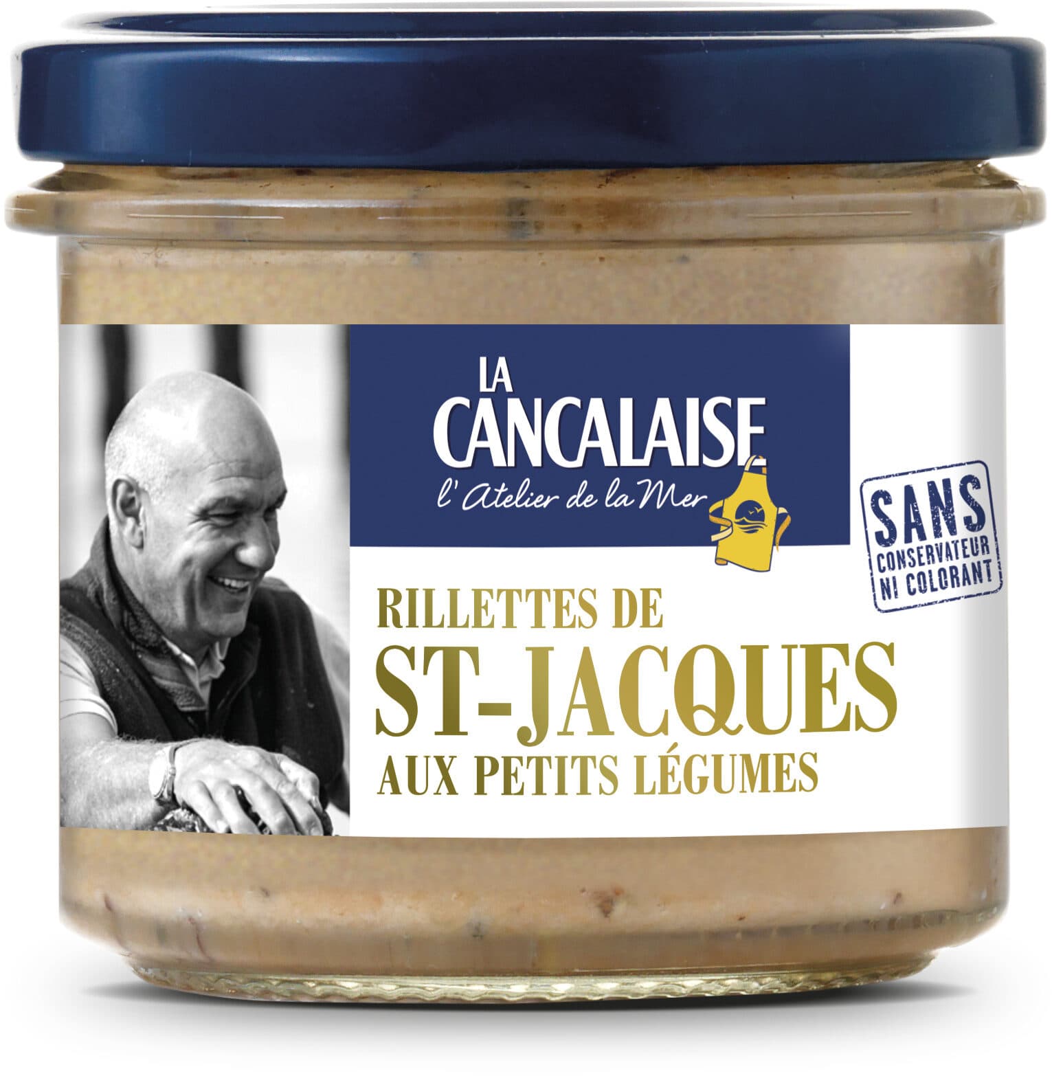 La Cancalaise Rillettes de Saint Jacques aux petits légumes packshot