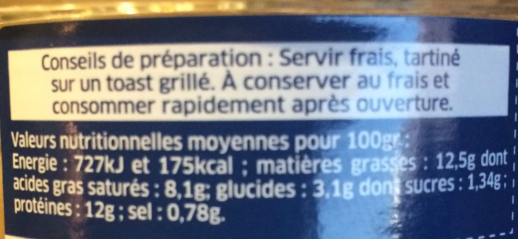La Cancalaise Rillettes de Homard au piment d'Espelette packshot