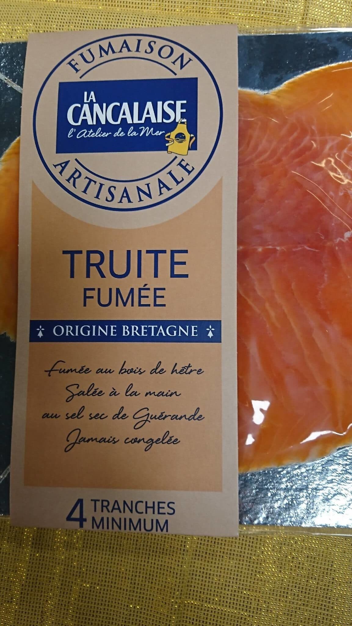 La Cancalaise Truite de Bretagne packshot