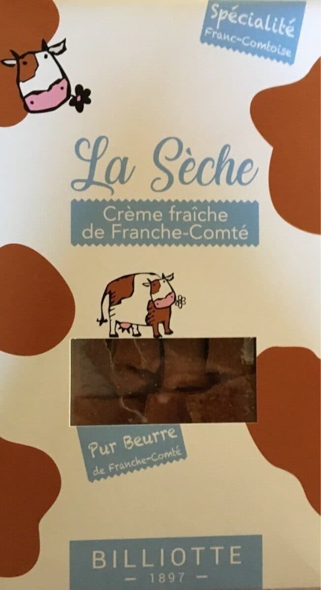 Open Food Facts La sèche crême fraiche de Franche Comté packshot