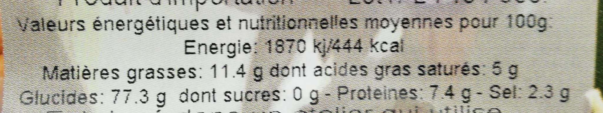 Open Food Facts Mais salé packshot