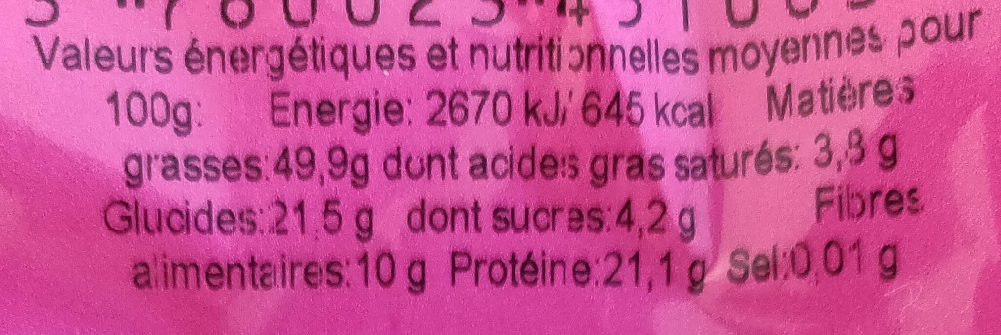 Open Food Facts Amandes décortiquées packshot