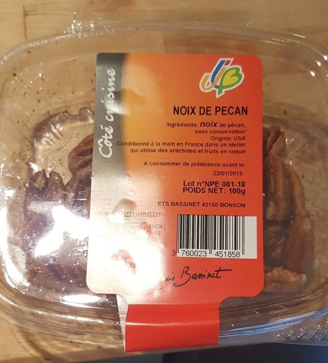 Open Food Facts Noix de pécan packshot