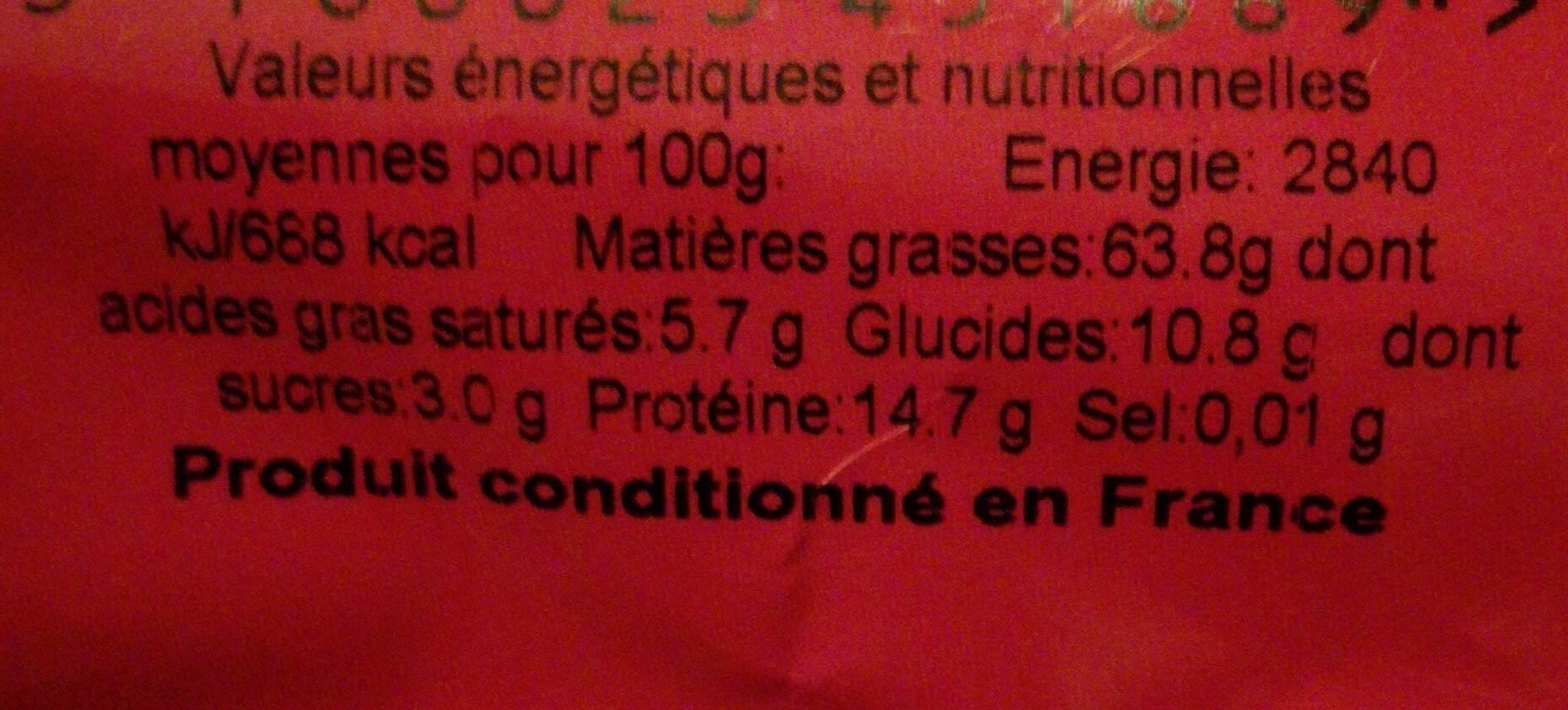 Open Food Facts Cerneaux de noix extra moitié packshot