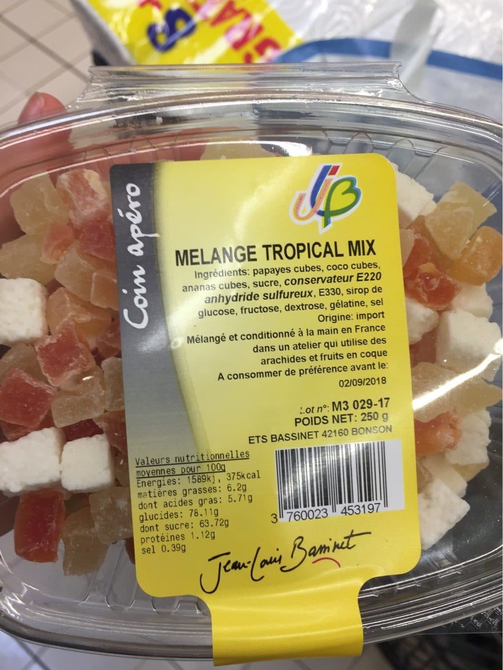 jLB Melange tropical mix packshot