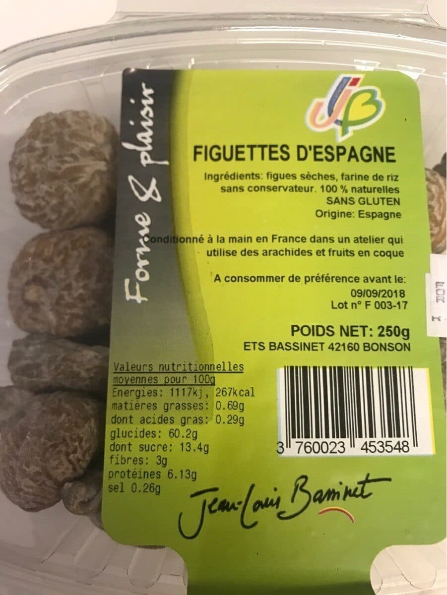Open Food Facts Figuette d'Espagne packshot