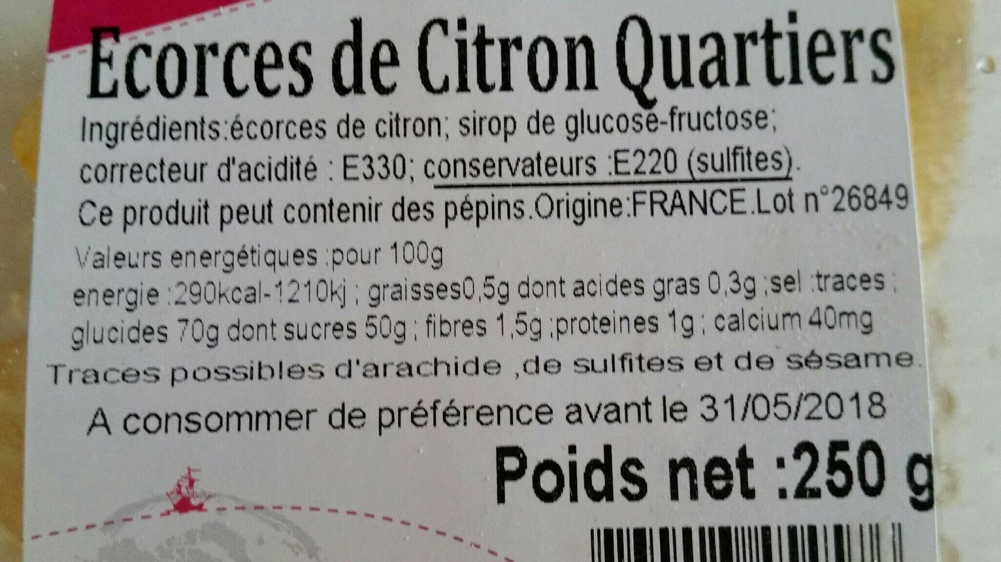 Open Food Facts Cubes confits packshot