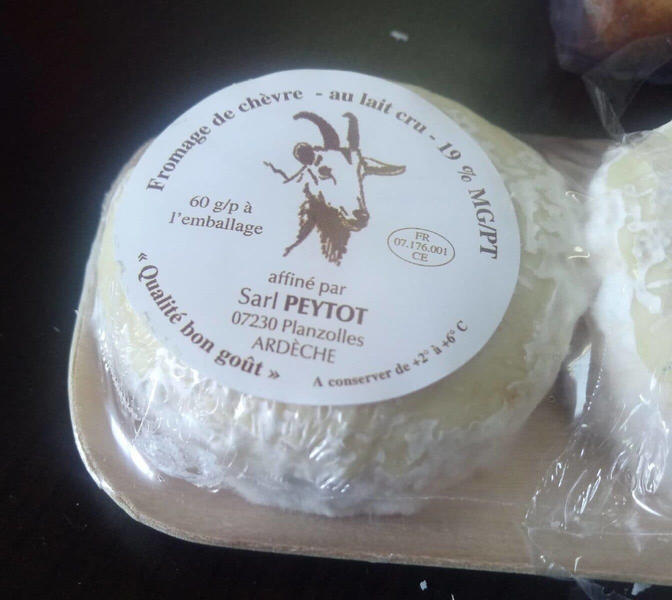 Open Food Facts Fromage de chèvre - au lait cru packshot