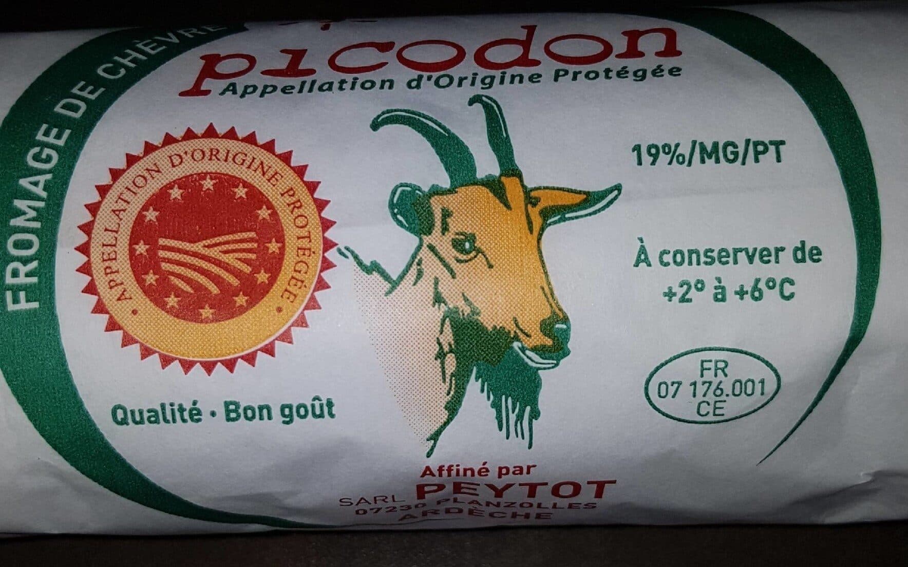 Open Food Facts Picodon aop packshot