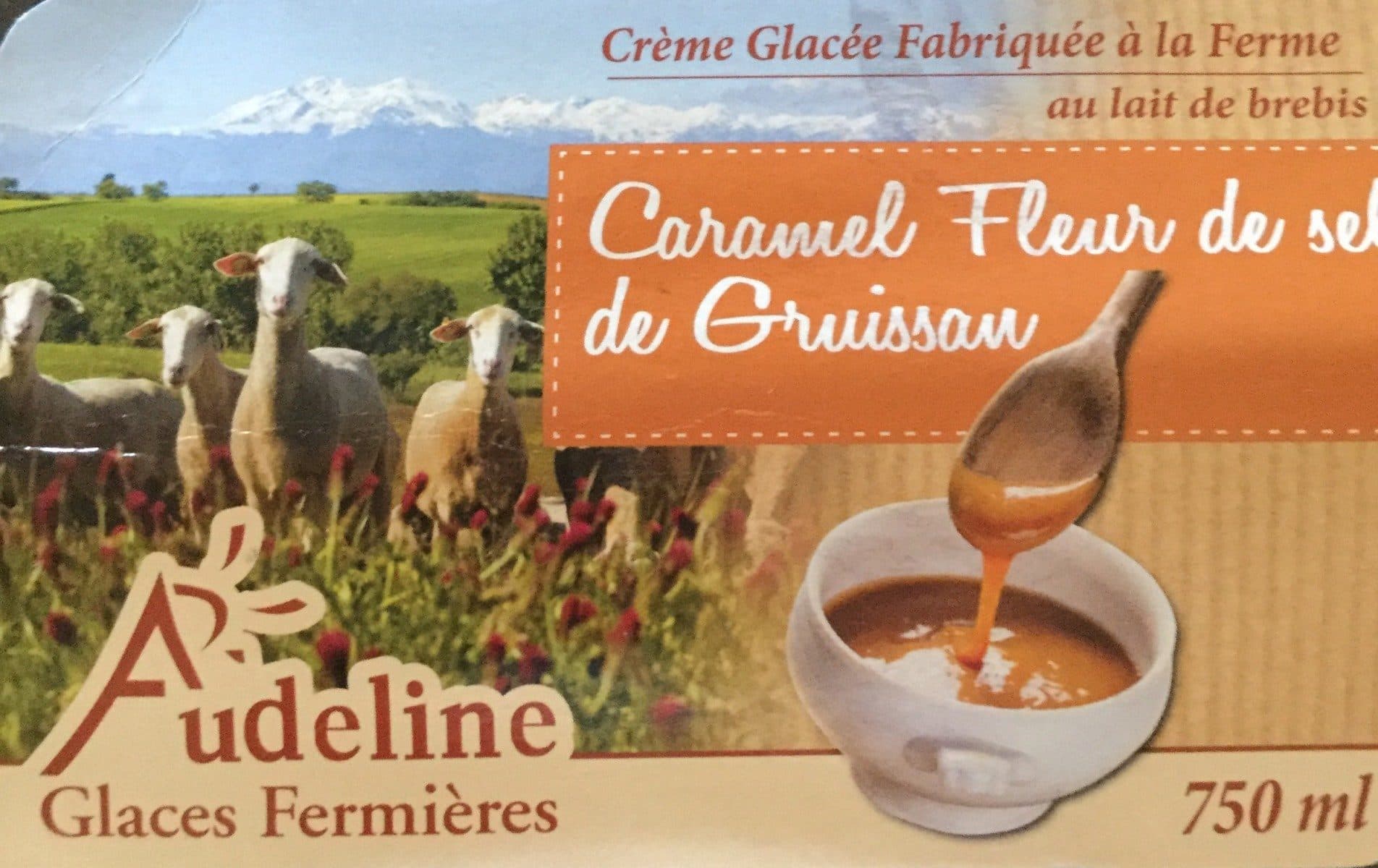 Open Food Facts Crème Glacée Fabriquée à la Ferme au lait de brebis packshot