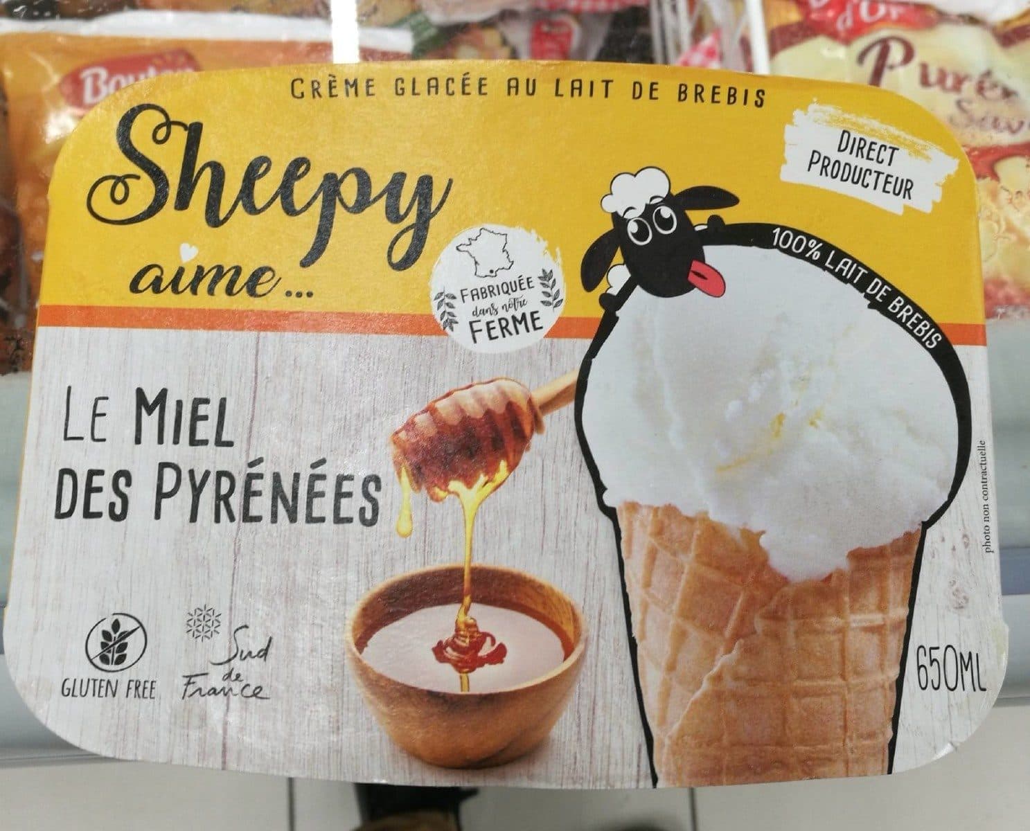 Open Food Facts Sheepy le miel des Pyrénées packshot