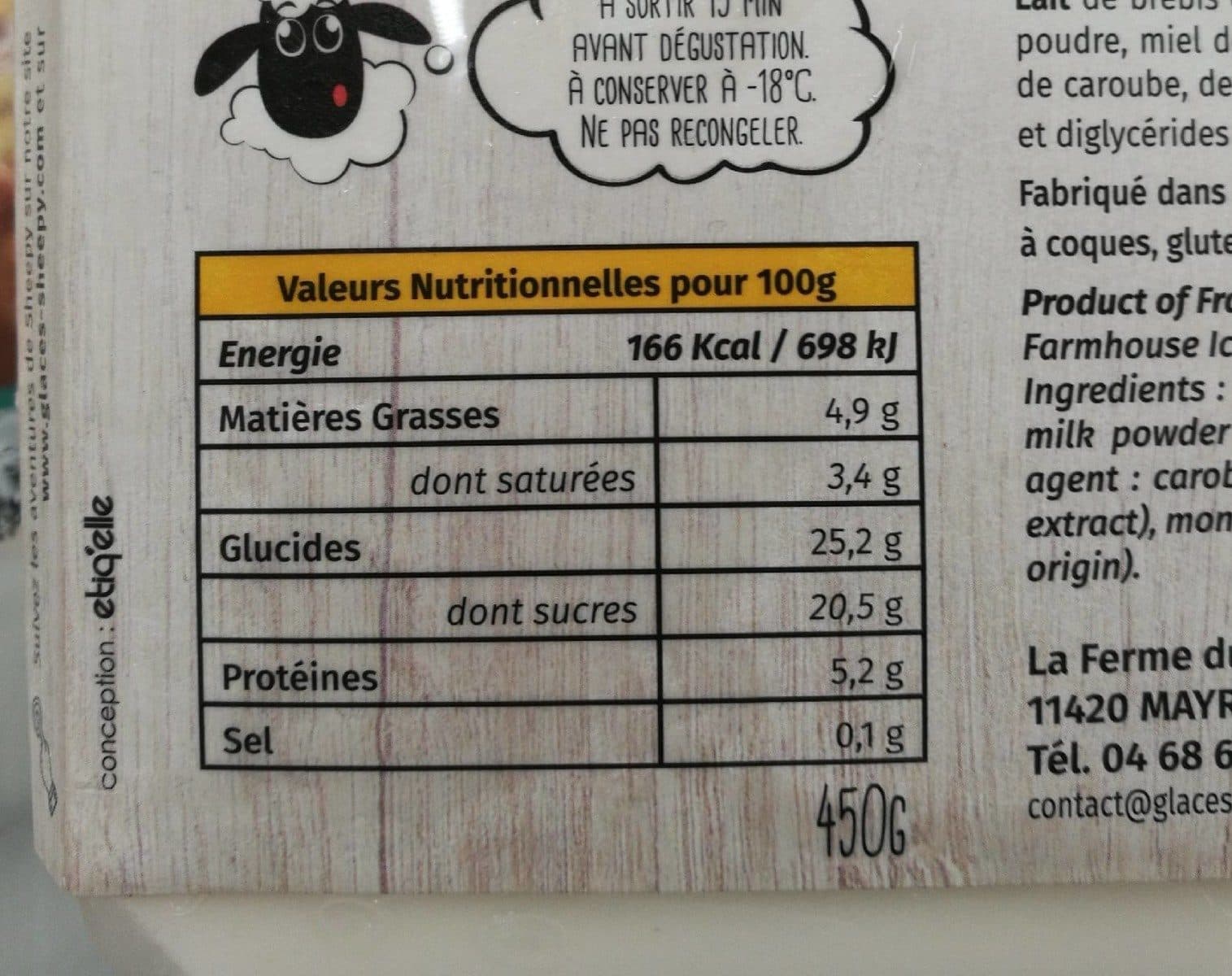 Open Food Facts Sheepy le miel des Pyrénées packshot