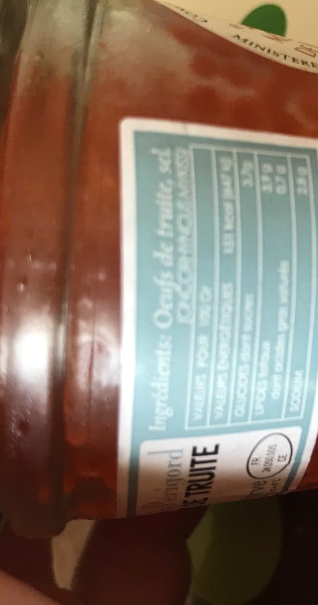 Open Food Facts Oeufs de truite packshot