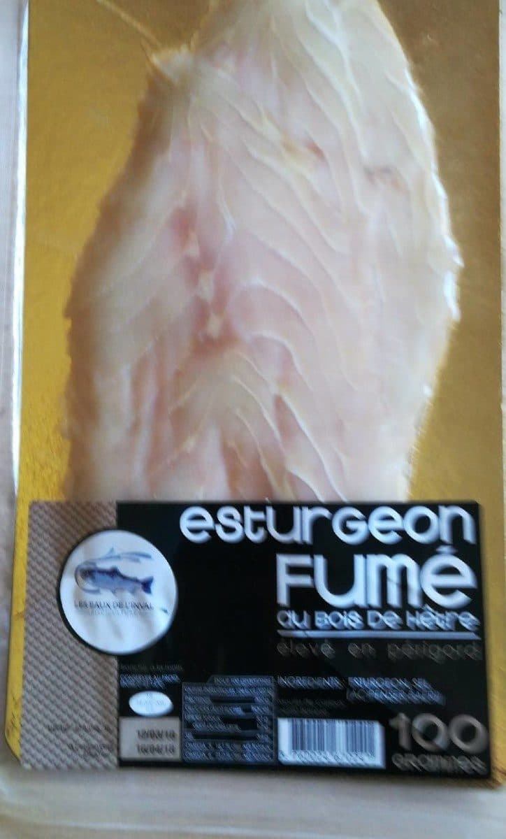 Open Food Facts Estugeon fumé packshot