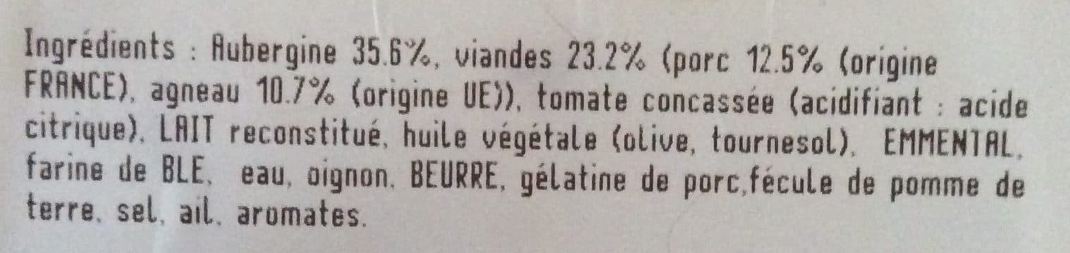 Patrick Verriere Moussaka packshot