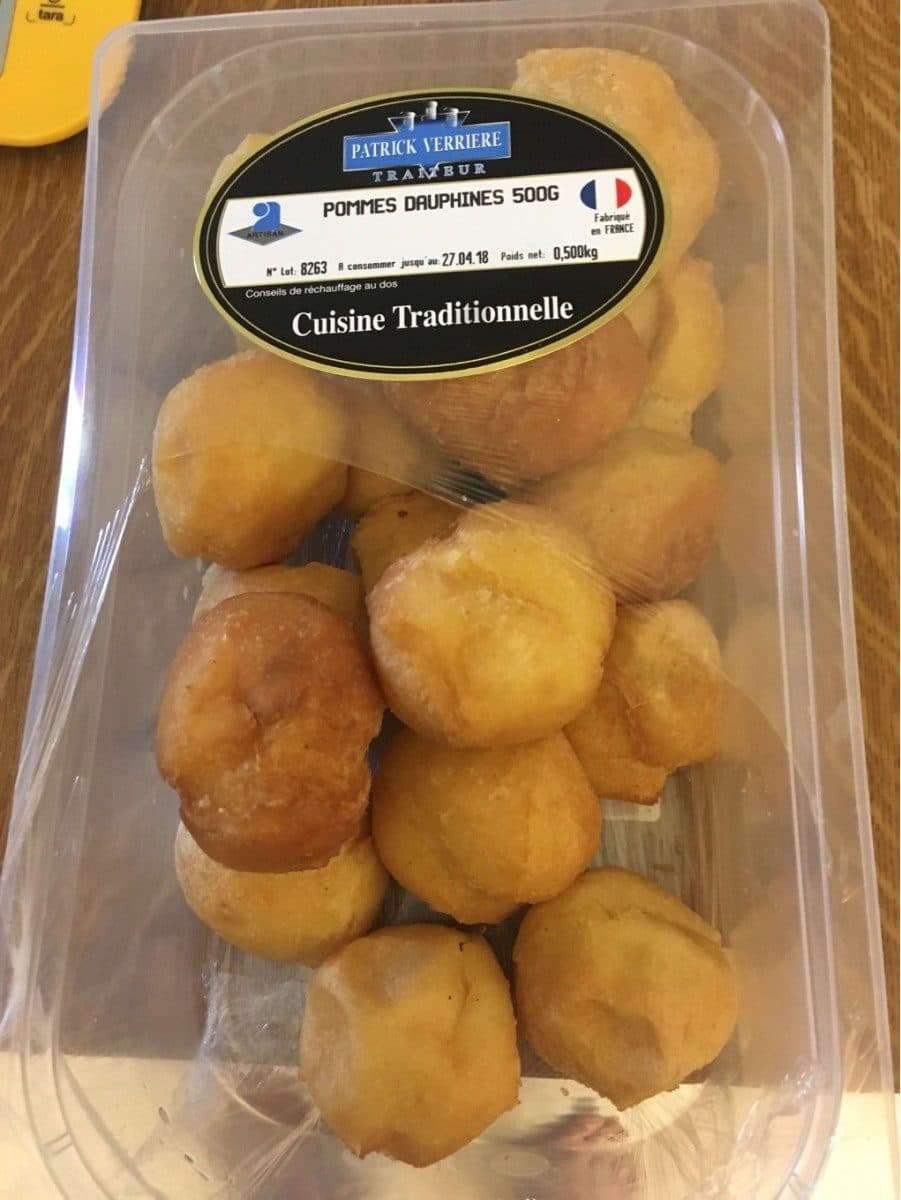 Open Food Facts Pommes dauphines fraiches packshot
