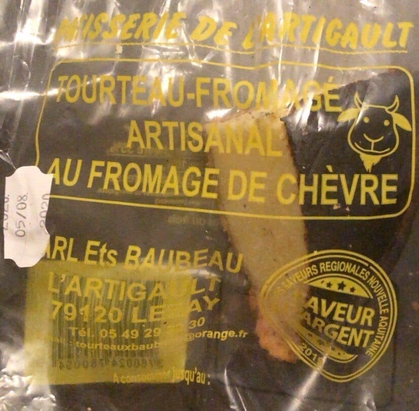 Open Food Facts Tourteau Fromagé artisanal au fromage de Chèvre packshot