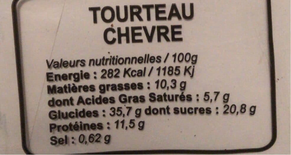 Open Food Facts Tourteau Fromagé artisanal au fromage de Chèvre packshot