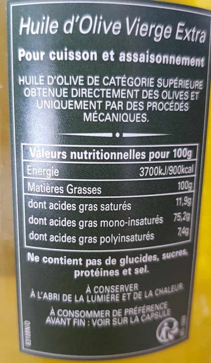 Goulettoise Huile d'Olive Vierge Extra packshot