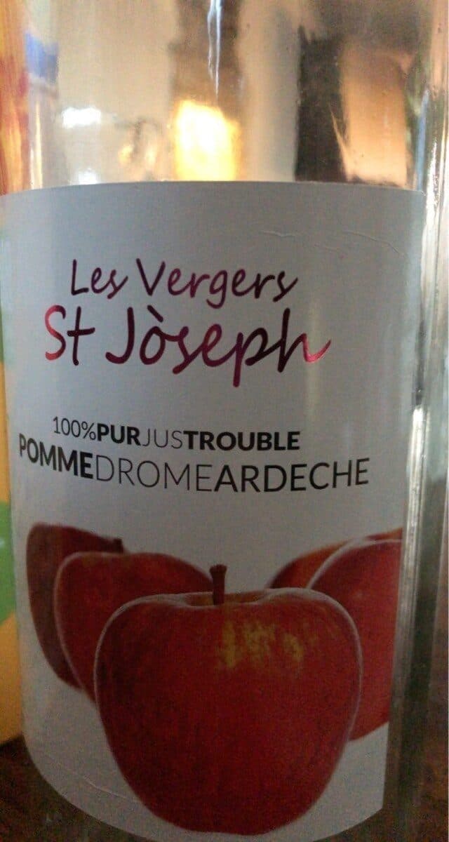 Les Vergers St Joseph Jus trouble 100% pommes packshot