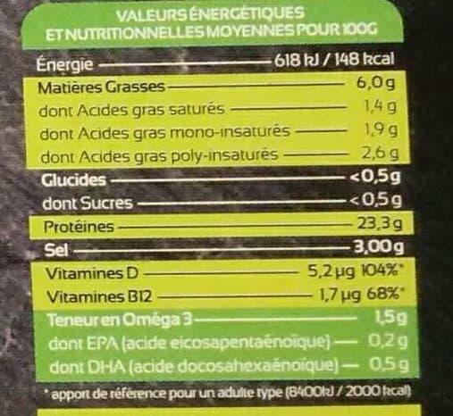 La truite des Pyrénées Truite fumée élevée en France packshot