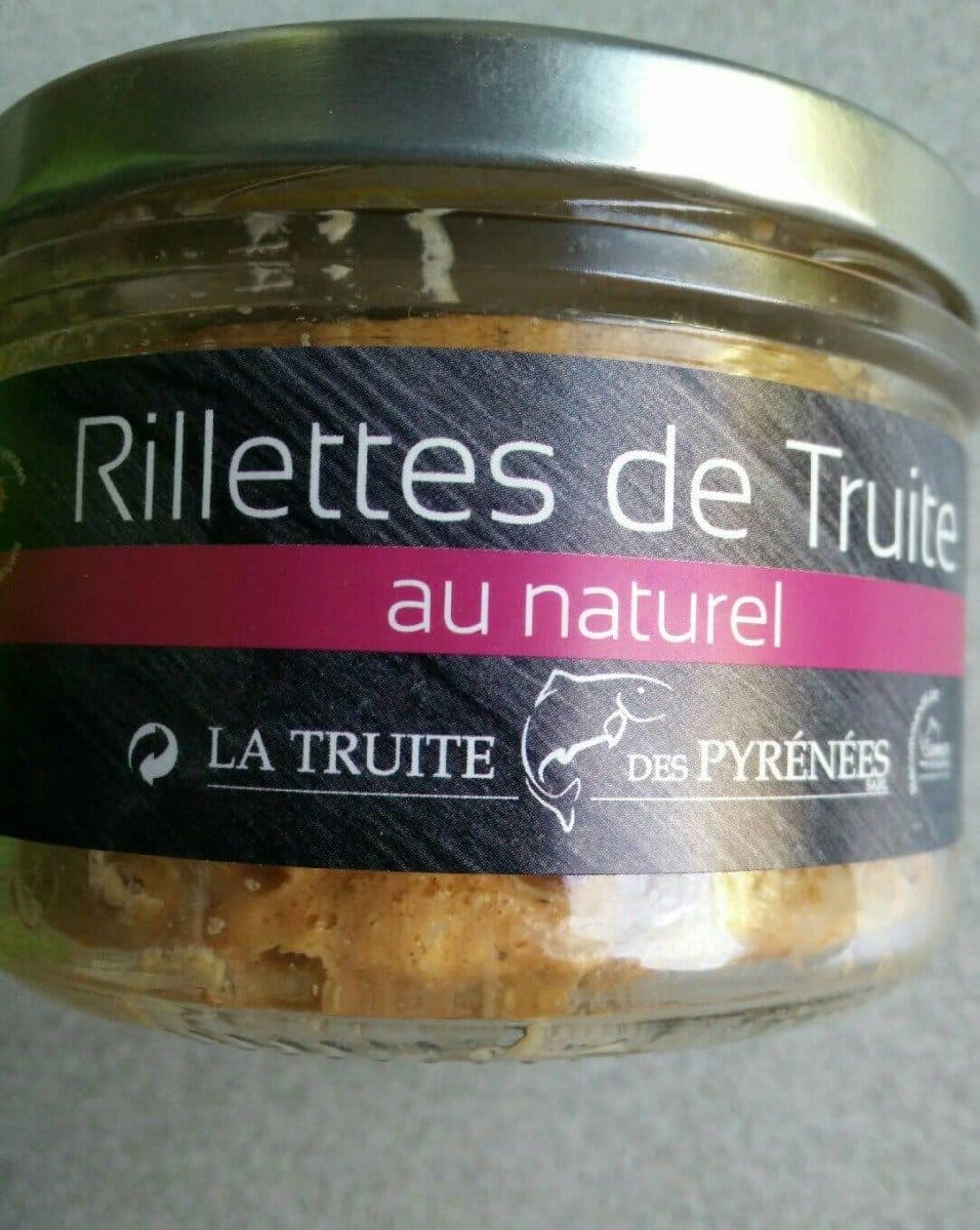 SARL la truite des Pyrénées Rillettes de truite packshot