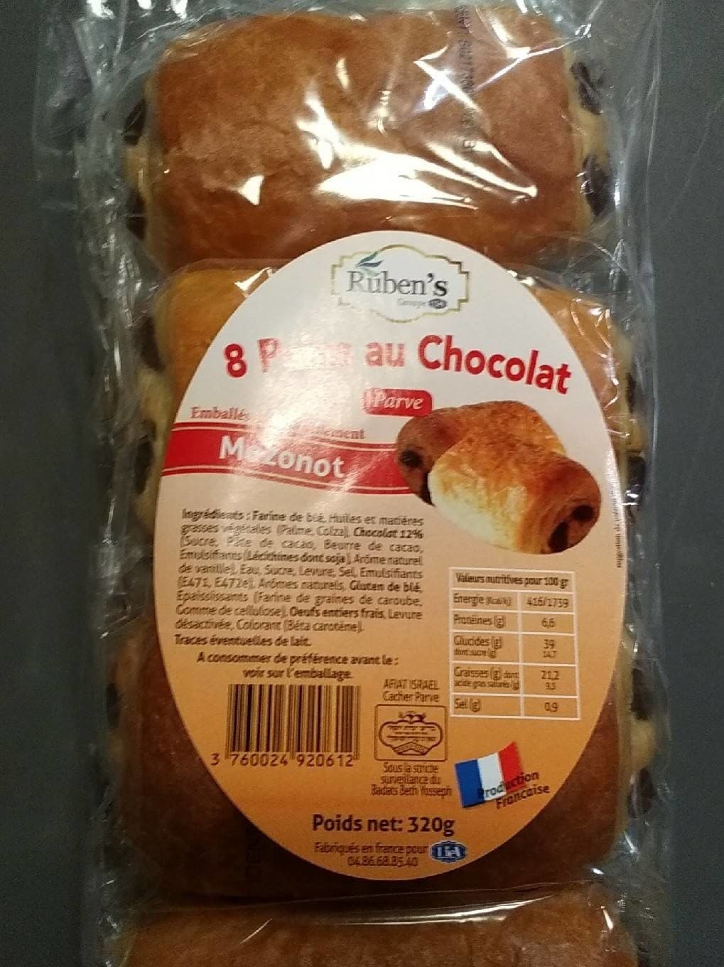 Ruben's Mezonot packshot