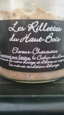 Cochonnailles du Haut-Bois Les rillettes du Haut-Bois packshot