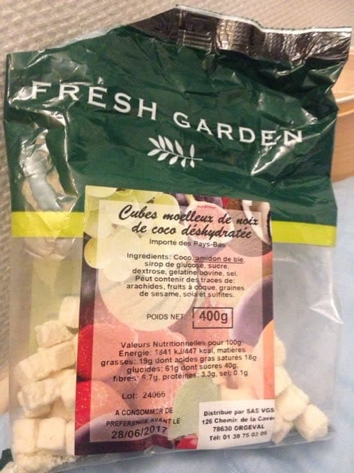 Fresh Garden Cubes Moelleux De Noix De Coco Deshydratee packshot